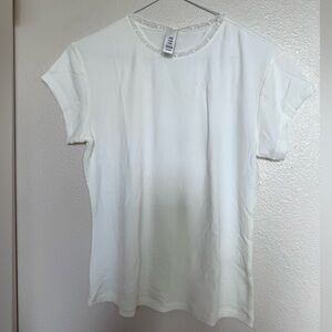 SKIMS Soft lounge lace T-shirt